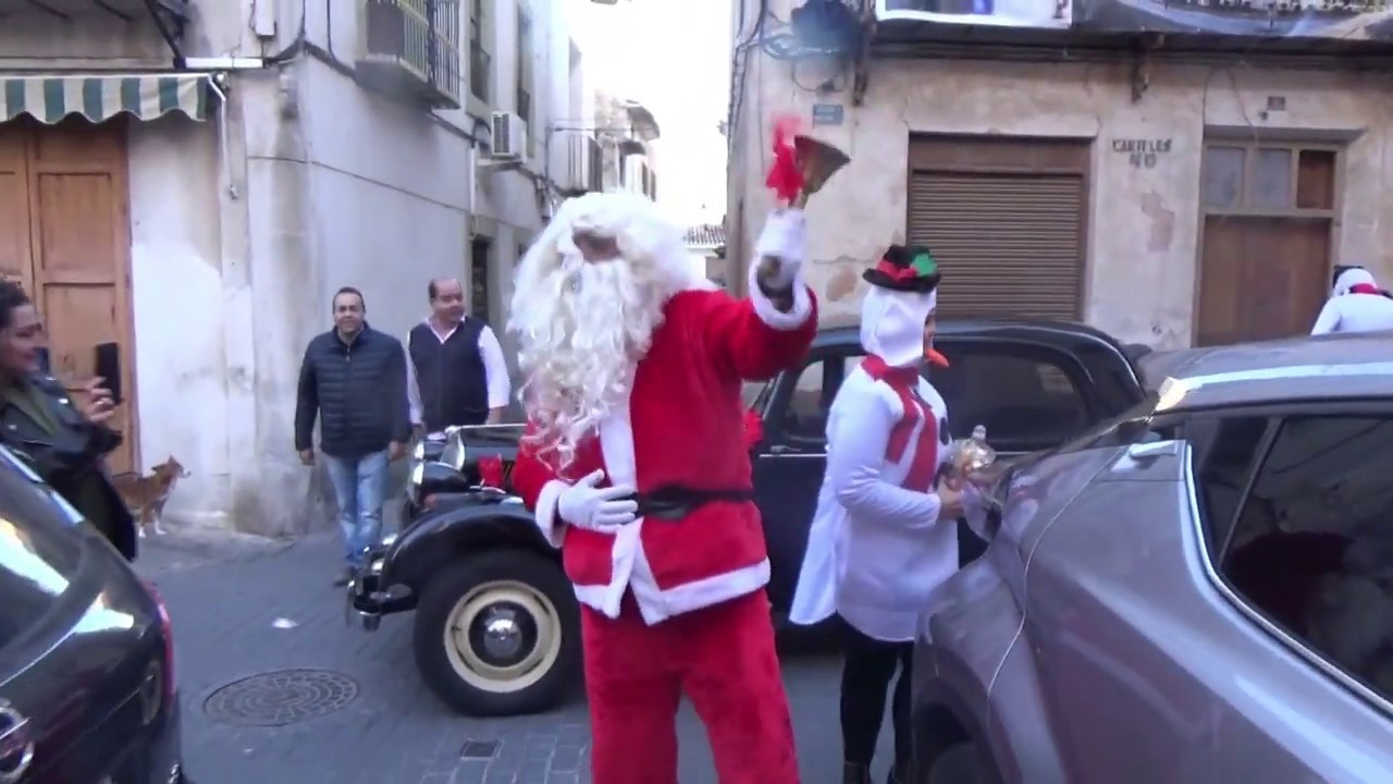 Llegada de Papá Noel a Abarán