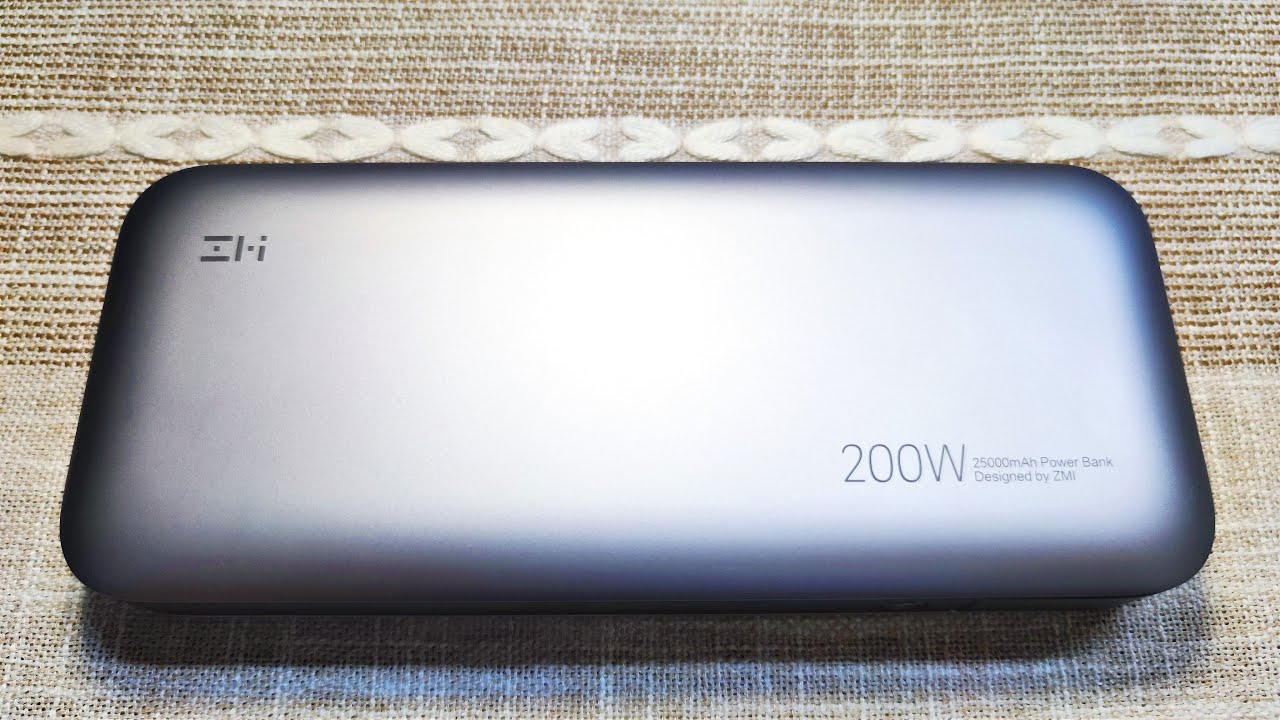 紫米20號行動電源 開箱評測 25000mAh 200W行動電源( Xiaomi ZMI Powerpack No.20 25000 Power bank QB826 Unbox And Test )