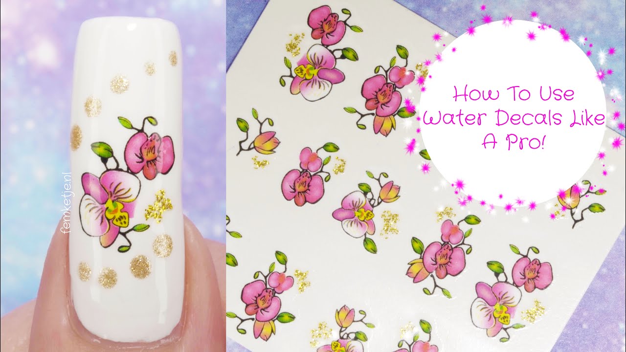 How To Use Water Decals Like A Pro! 💅✨ - femketjeNL
