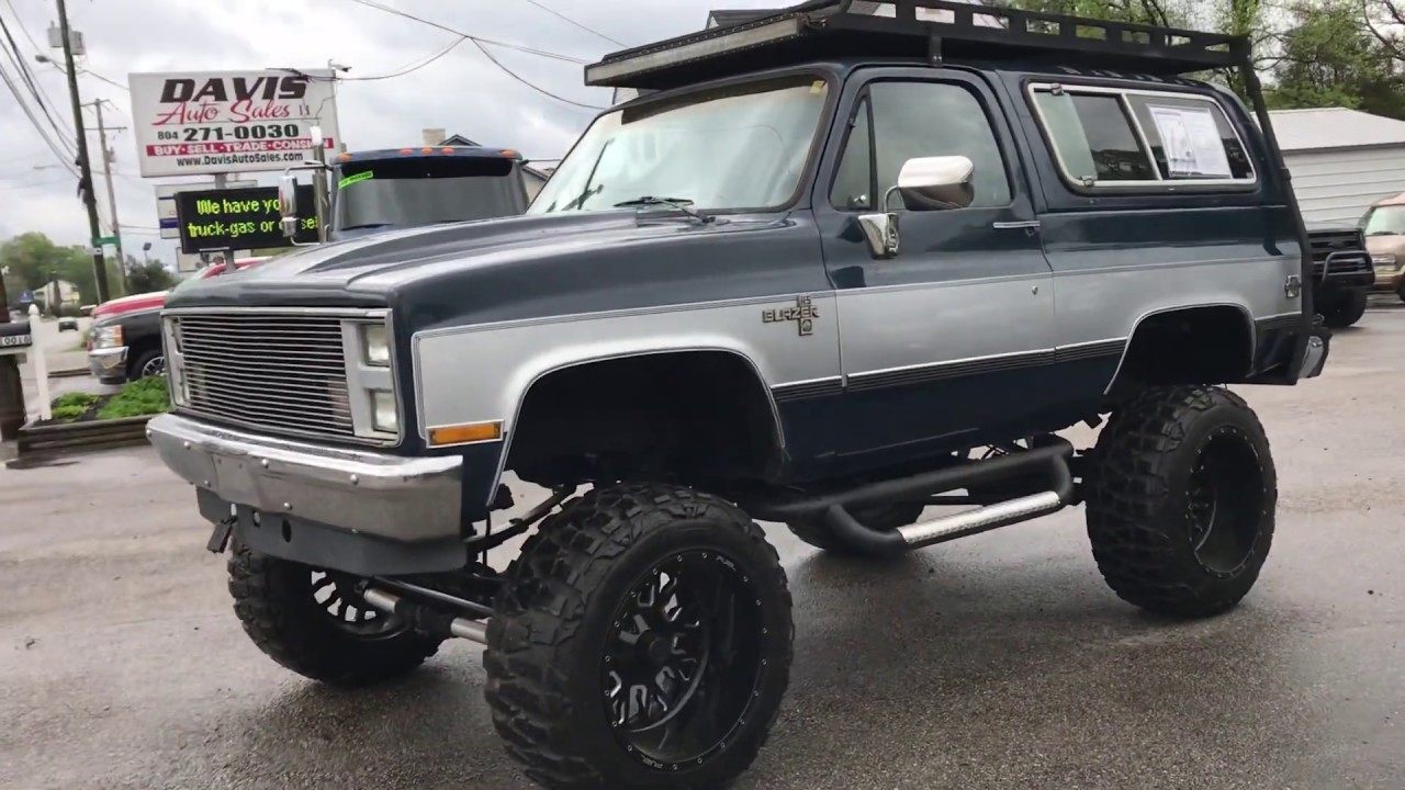 1988 Chevrolet Blazer K5 Silverado Square Body Classic Lifted 4x4