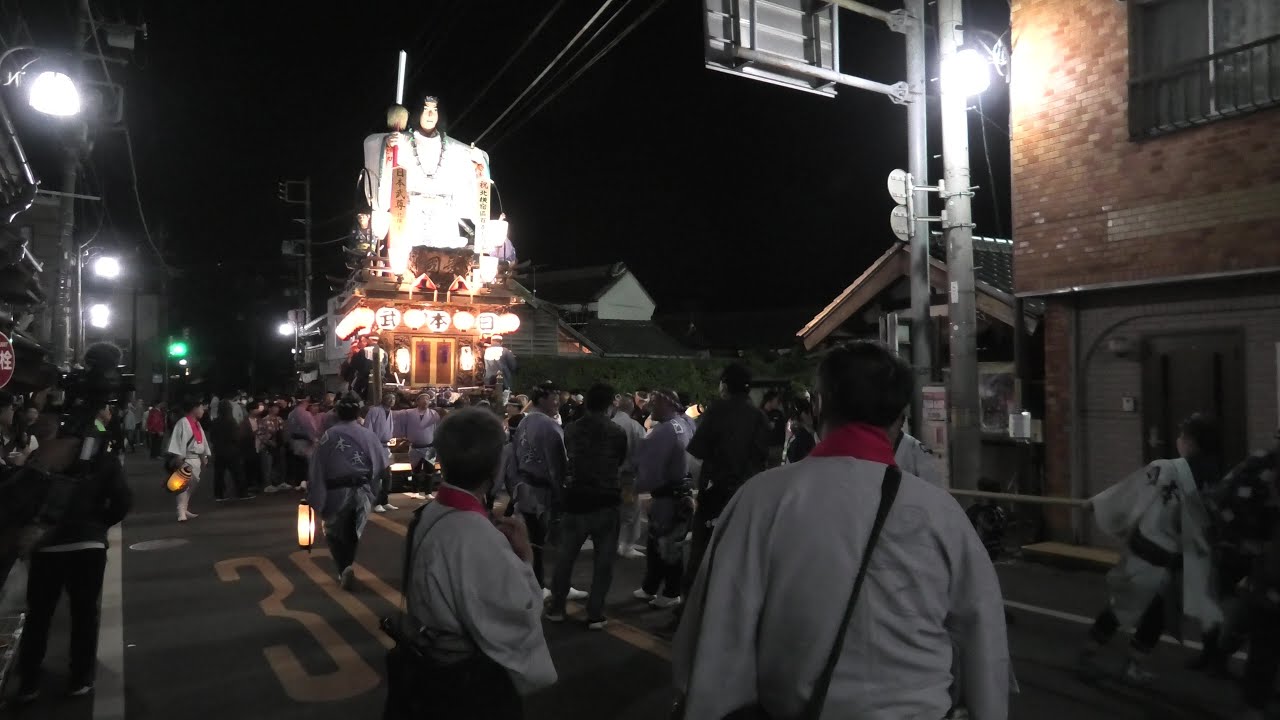 北横宿　北横宿區百五十周年　夜の曳き廻し