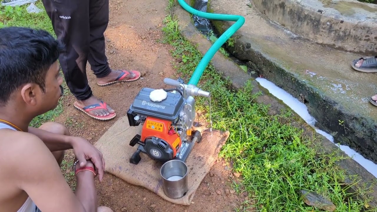 2 hp Husqvarna pump . 