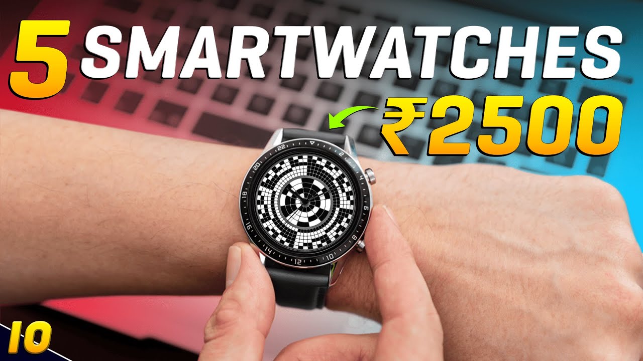 2024's BEST SMARTWATCH Under 2500🔥Top 5 Best Smartwatches Under 2500 in 2024