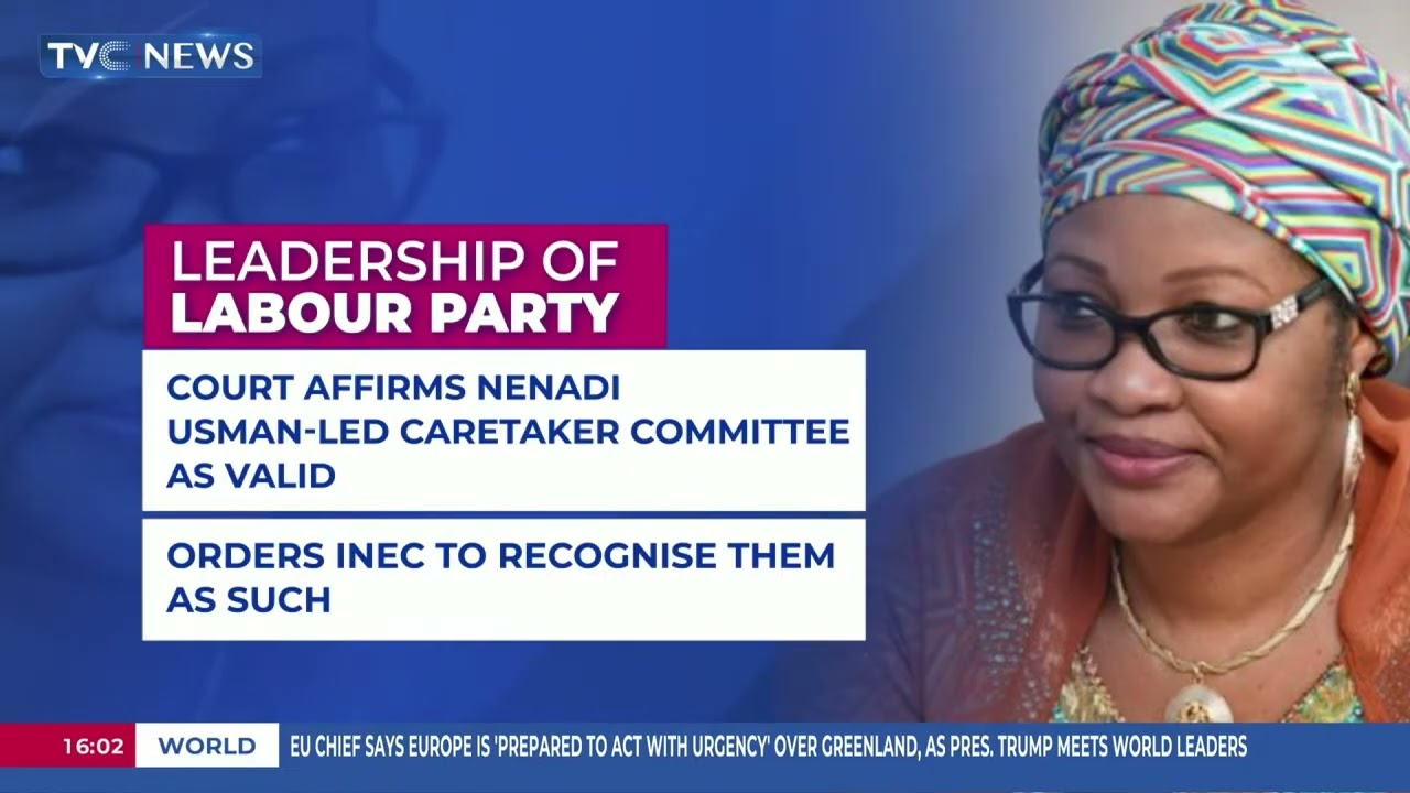Court Affirms Nenadi Usman–Led Caretaker Committee As Valid