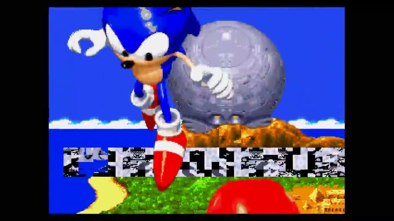 Sonic & Knuckles Title Screen in Sonic 3 & Knuckles
