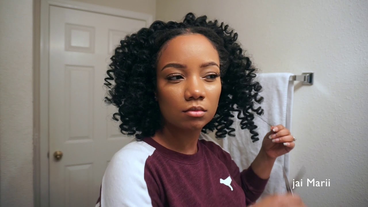 Easy Bedtime Routine for Crochet Hair