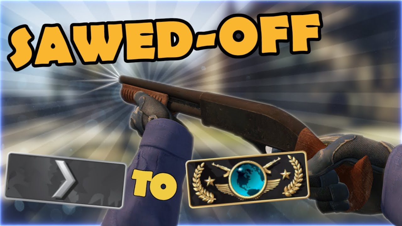 Silver 1 to Global Elite ★ Sawed off CSGO