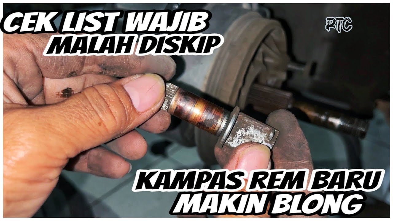 Tanpa Dilumasi, Kampas Rem Baru Bakalan Tidak Lebih Pakem