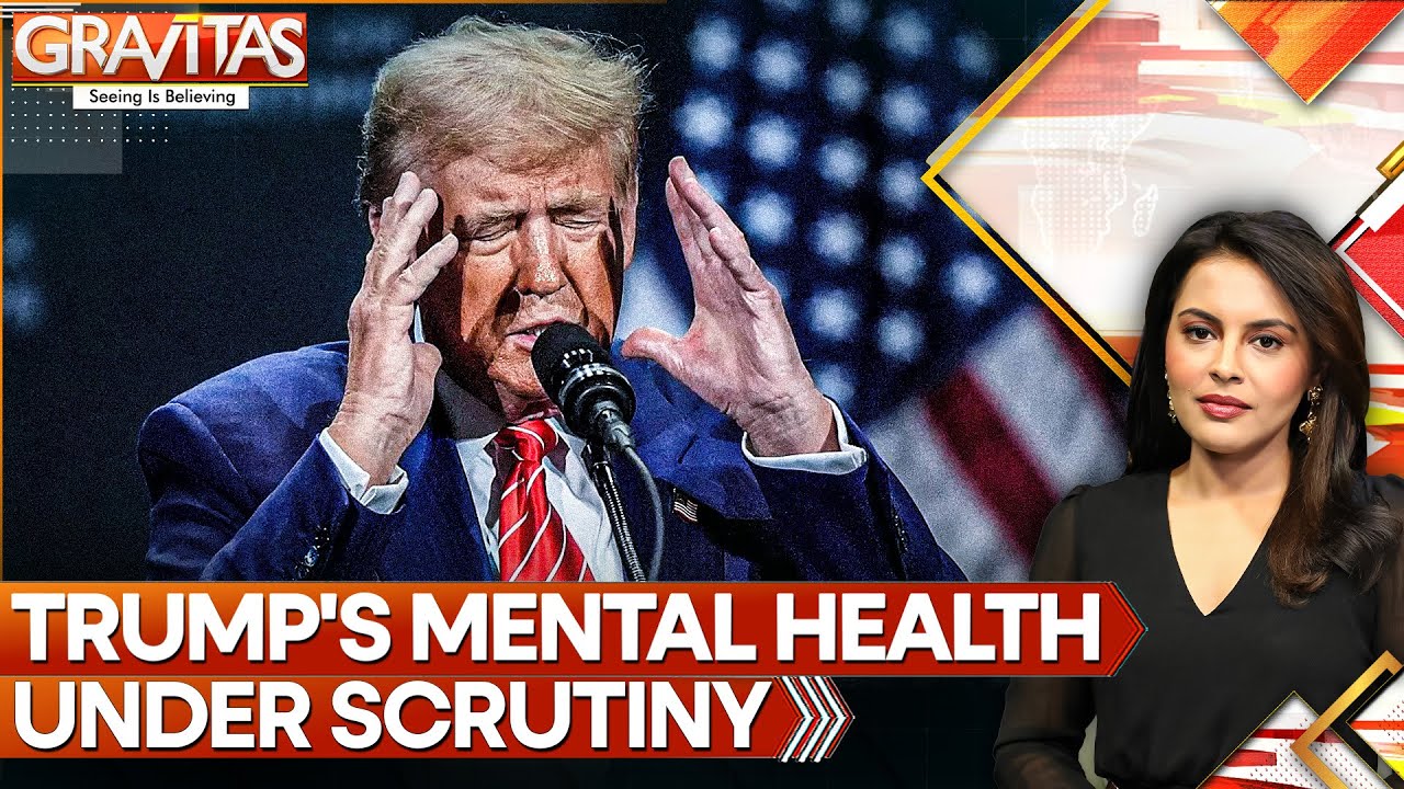 Report: Trump's Public Appearances Cast Doubt On Mental Acuity | WION | GRAVITAS