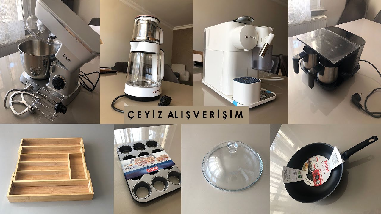 ÇEYİZ ALIŞVERİŞİ 3 | Çeyiz Kolilerimi Açıyorum | #nespresso #lcwaikiki #arçelik #grundig #reklam