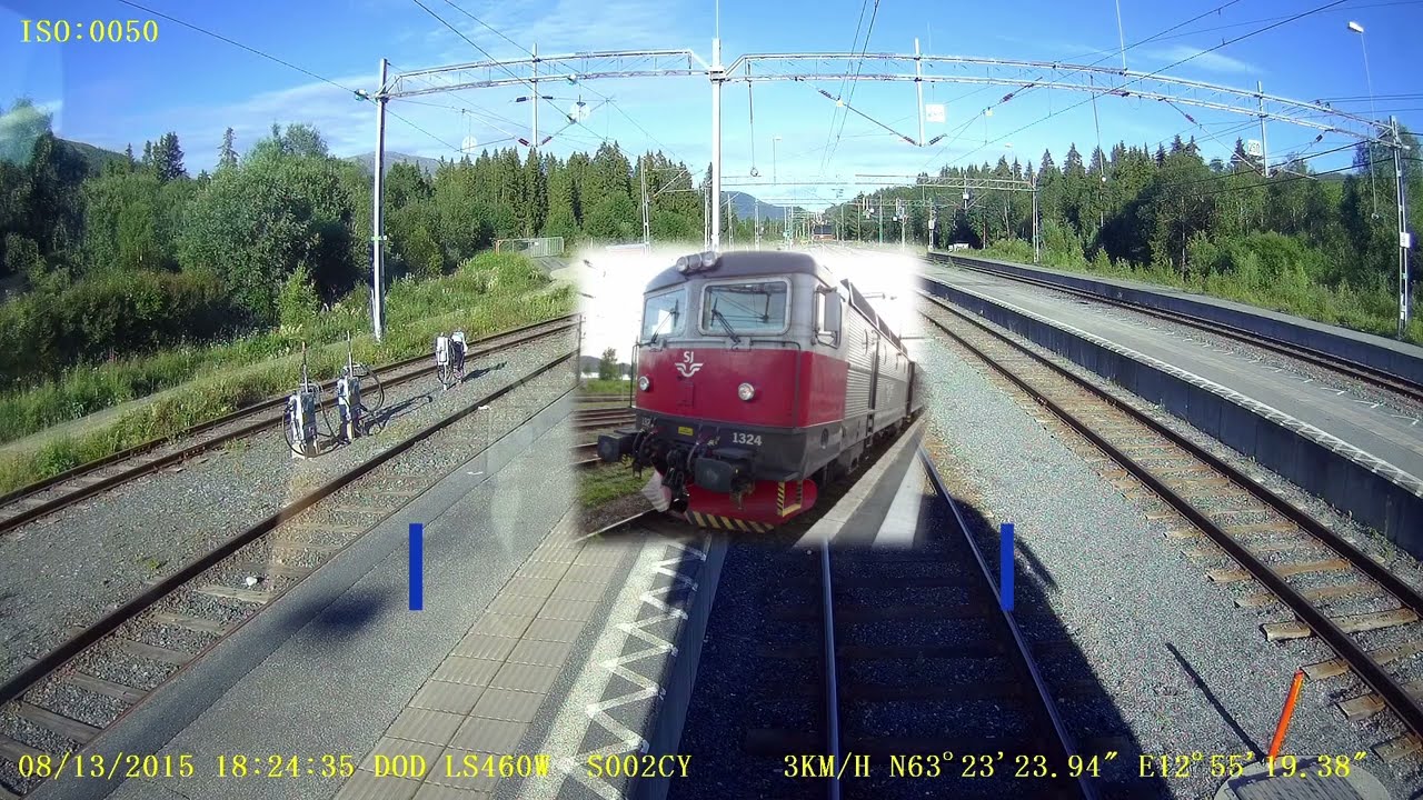 Cab Ride Duved - Östersund med nattåget mot Göteborg 2015