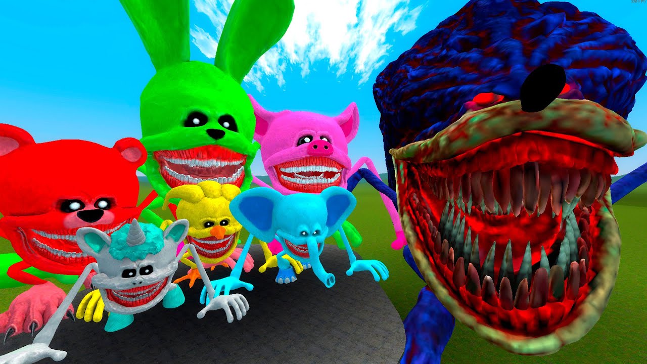 NEW SMILING CRITTERS TAPES VS ZOOCH SONIC TAPES In Garrys Mod!