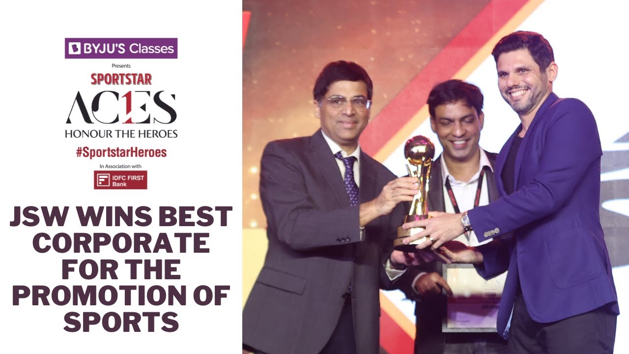Sportstar Aces Awards 2022: JSW Group wins 'Best Corporate for Promotion of Sports'