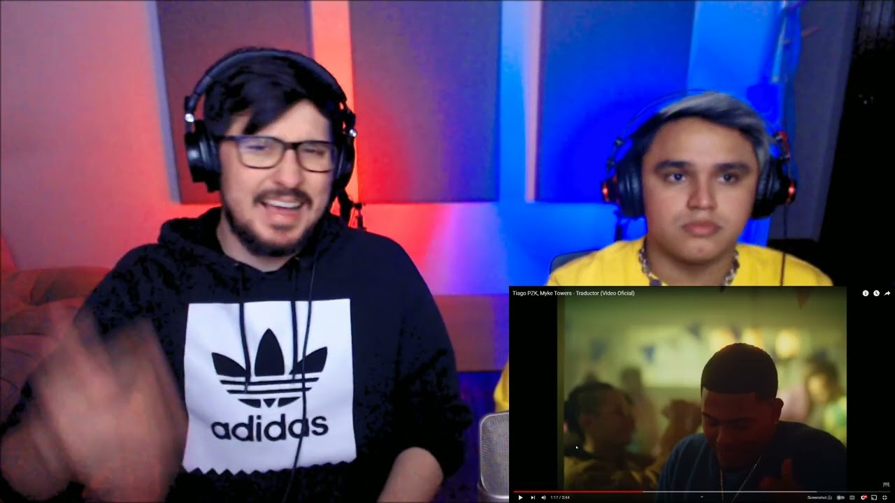 [Reacción] Tiago PZK, Myke Towers - Traductor (Video Oficial) | ANYMAL LIVE 🔴