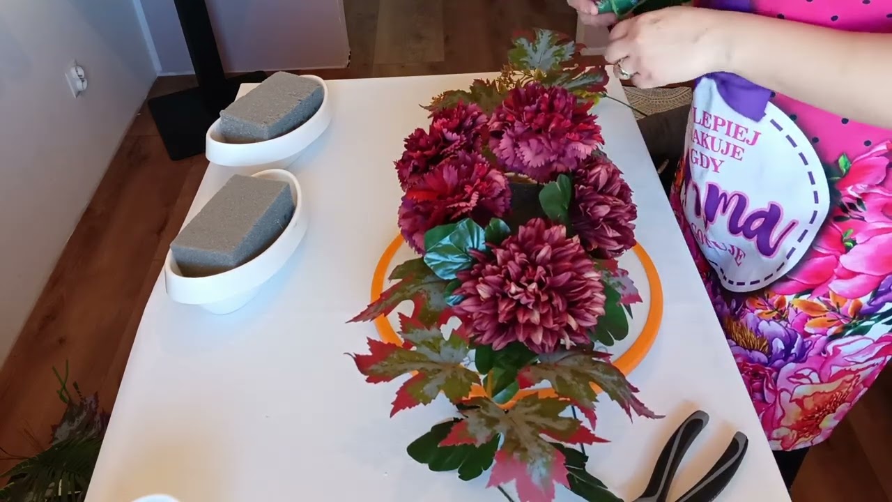 Mały stroik na cmentarz cz1