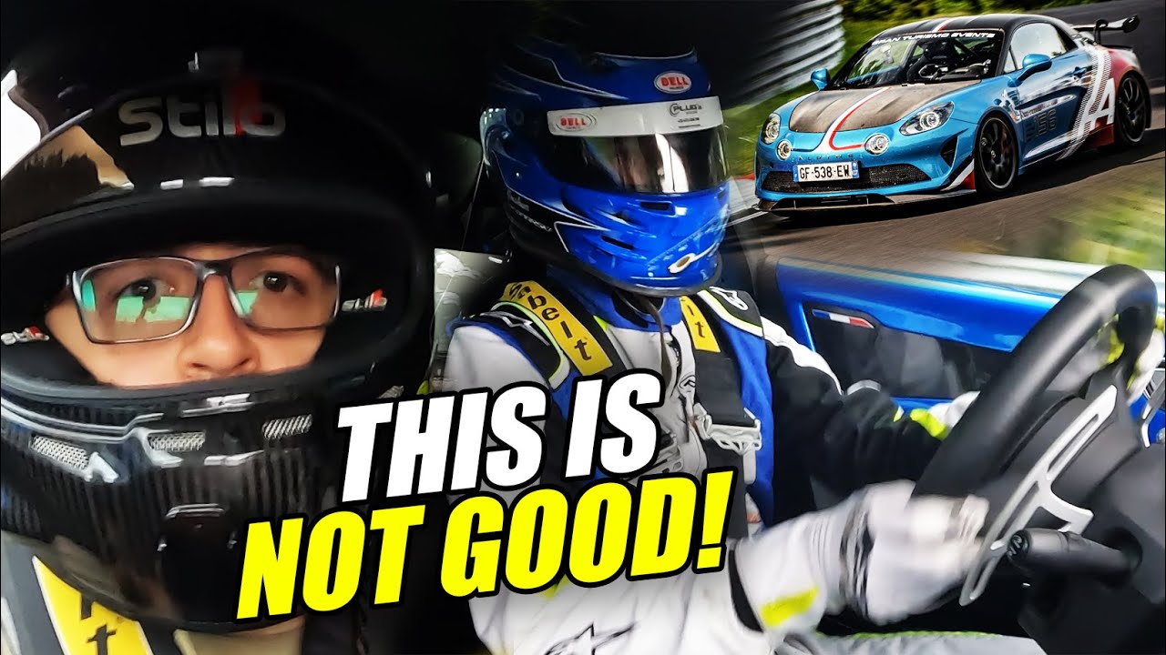 NASTY SURPRISE in Alpine A110 GT4 on the N&uuml;rburgring!