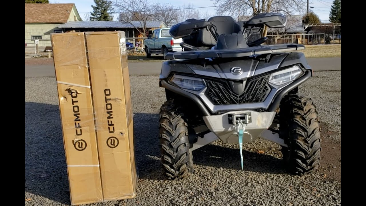 CF Moto Cforce 600 Touring Bumpers - Part 1 (Front Bumper)