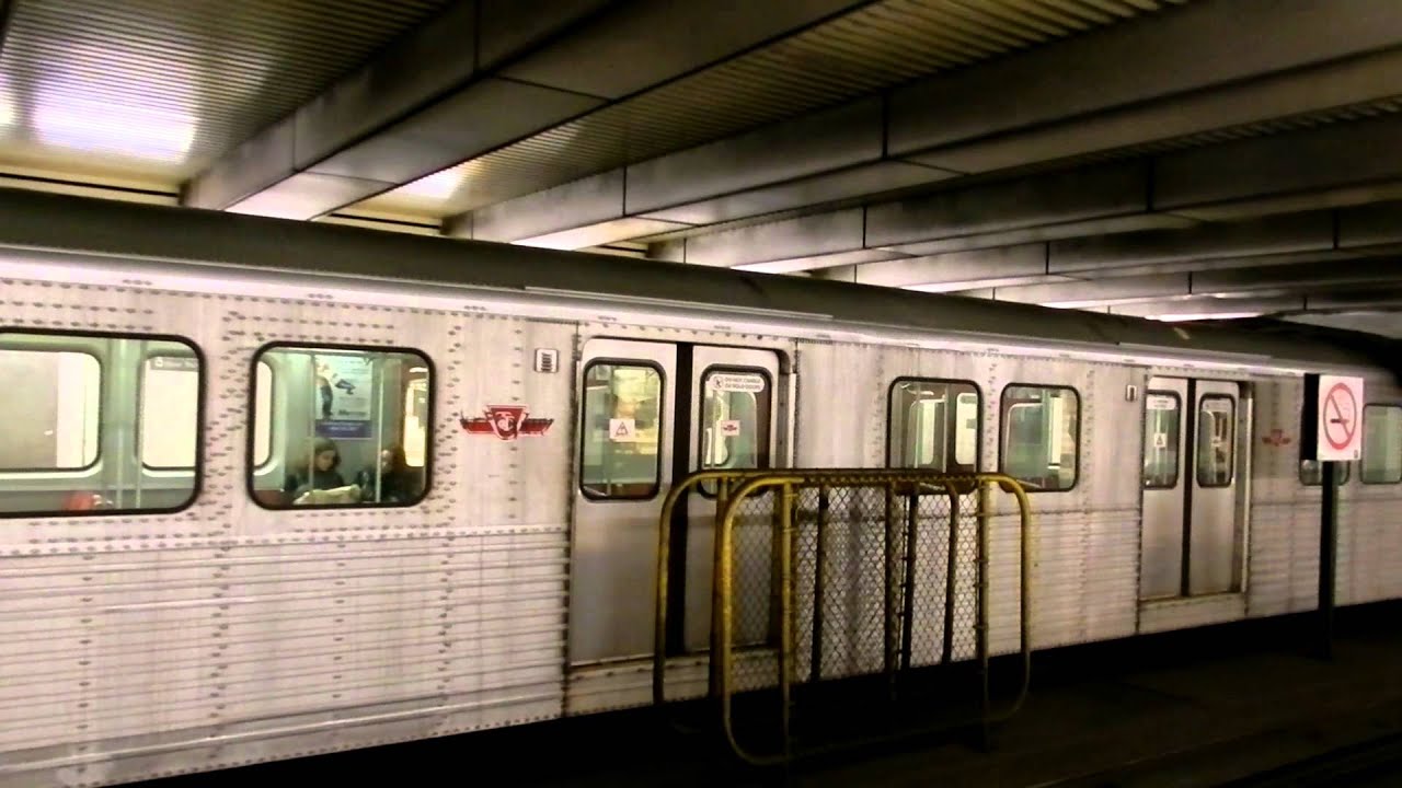 TTC Subway trains at Bloor-Yonge station