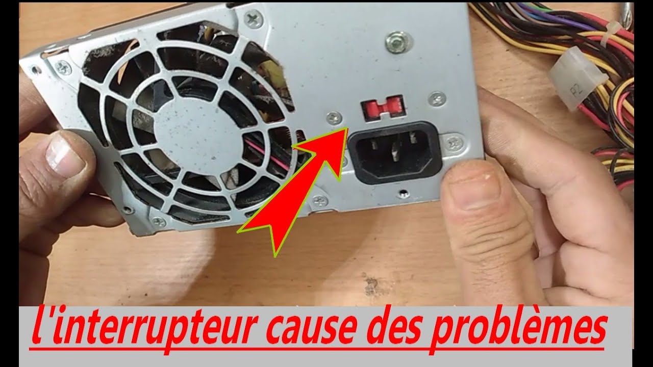 Comment diagnostiquer et traiter simplement un problème de source d'alimentation de PC Bureau