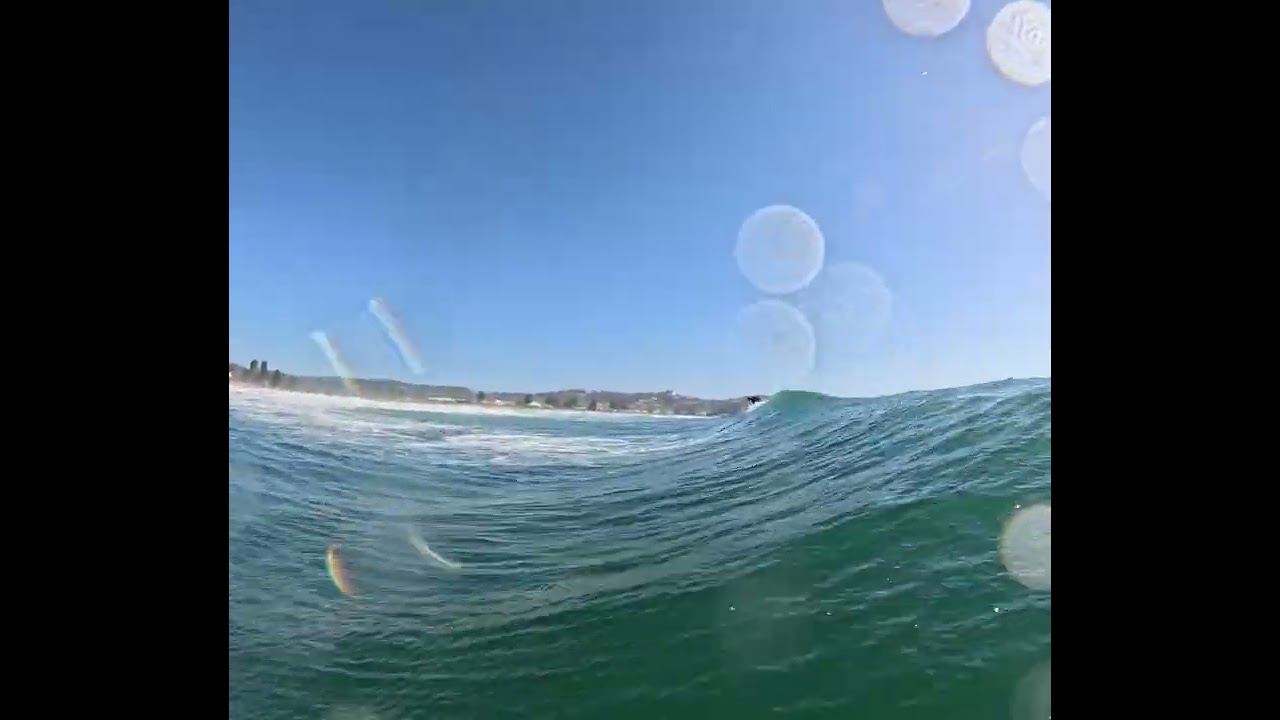 25th January, 2026 #gopro #avoca  #beach #bodyboard #2026 #surf #waves #raw #pov #noedit