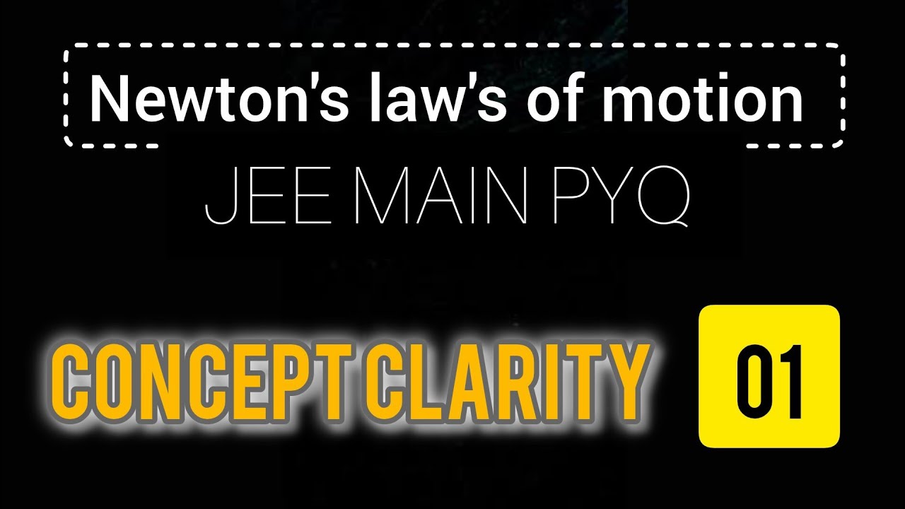 N.L.M.  problem | mechanics | physics PYQ | jee main