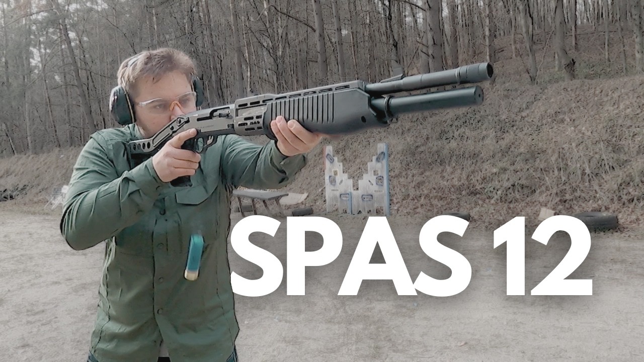 SPAS 12 - włoska strzelba zakazana w USA