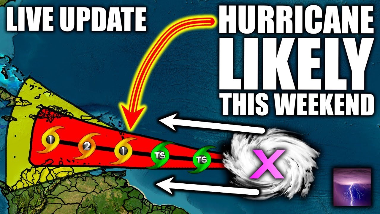 Tropical Update Live - This Is Getting Serious, Hurricane Likely This Weekend...