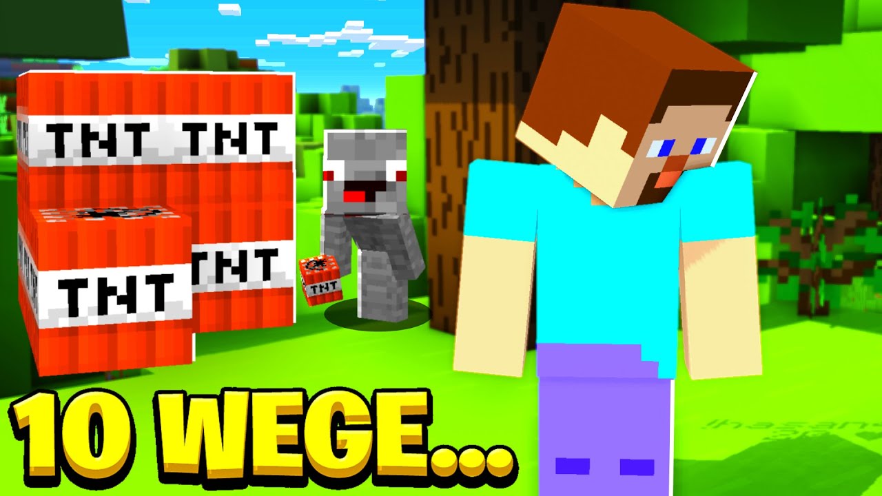 10 WEGE um ZUSCHAUER zu ÄRGERN in Minecraft !