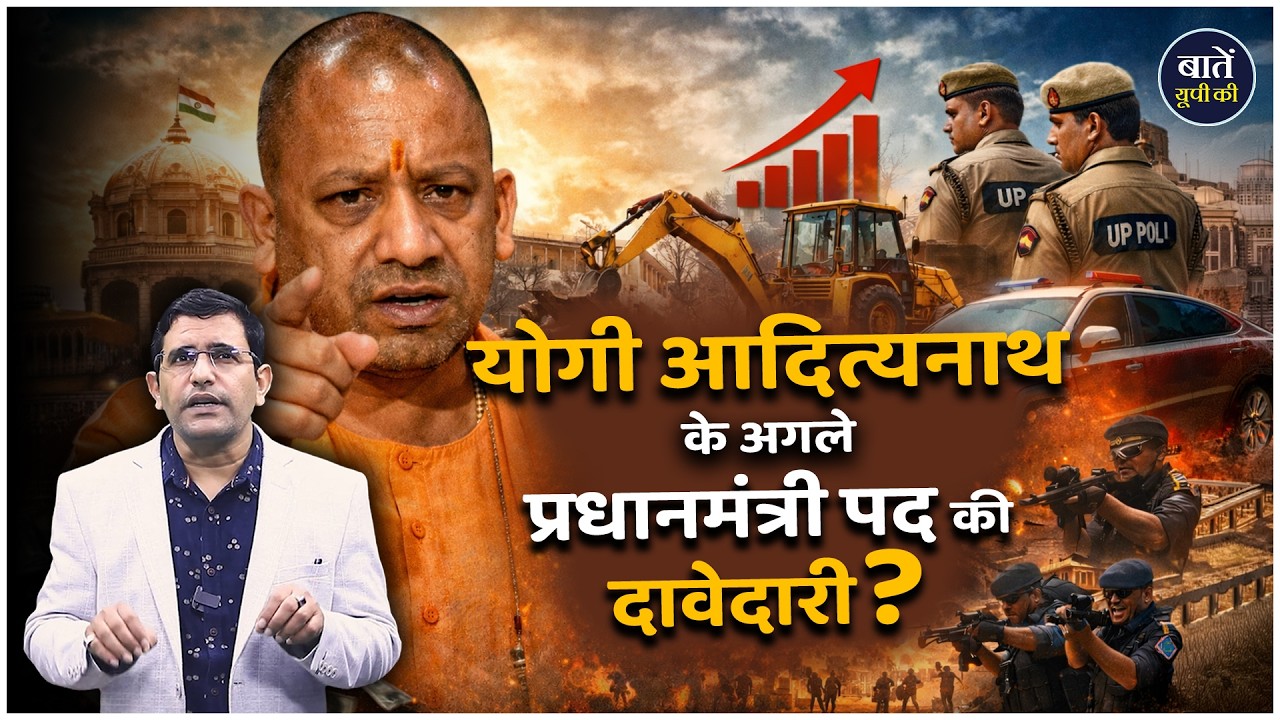 क्या कानून-व्यवस्था के दम पर PM बन सकते हैं योगी? | UP Model vs India Crime Rate | Baten UP Ki