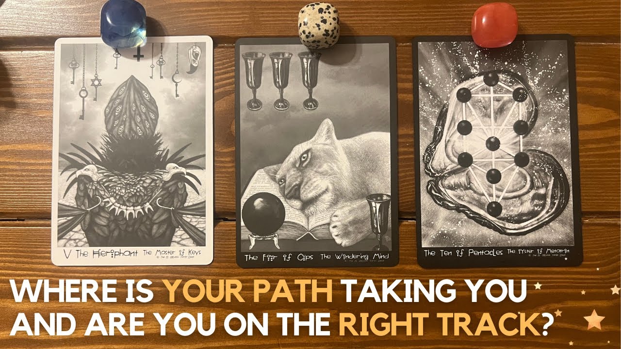 Where is your path taking you and are you on the right track? ✨🛤 ✨ | Pick a card