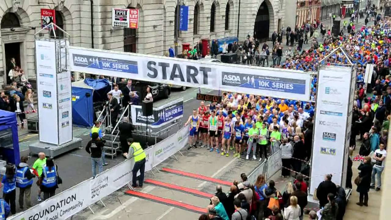 Jane Tomlinson Run For All Hull 10k race 2013