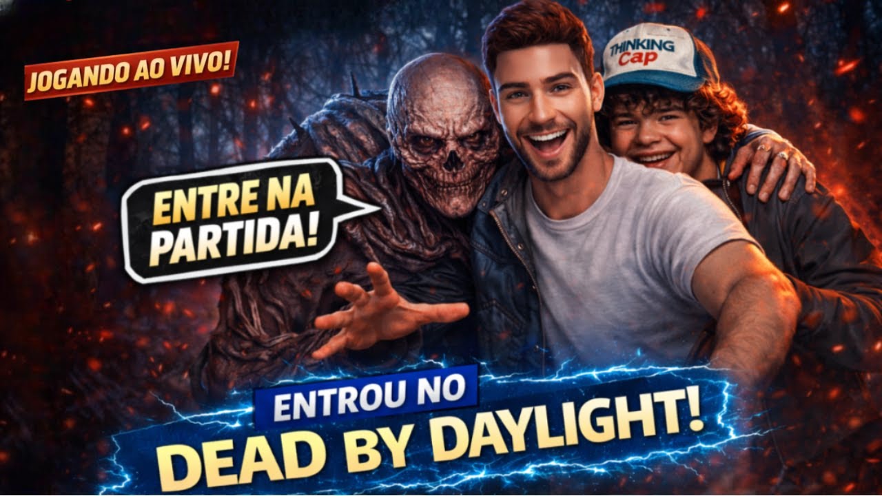 Vem de ao vivo comigo e bora jogar um DBD!?