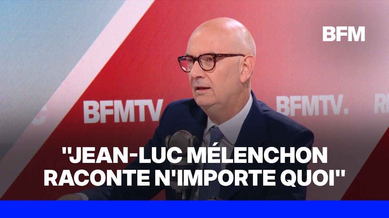 Le ministre de l'&Eacute;conomie Roland Lescure r&eacute;agit &agrave; la proposition du leader de LFI d'annuler la dette