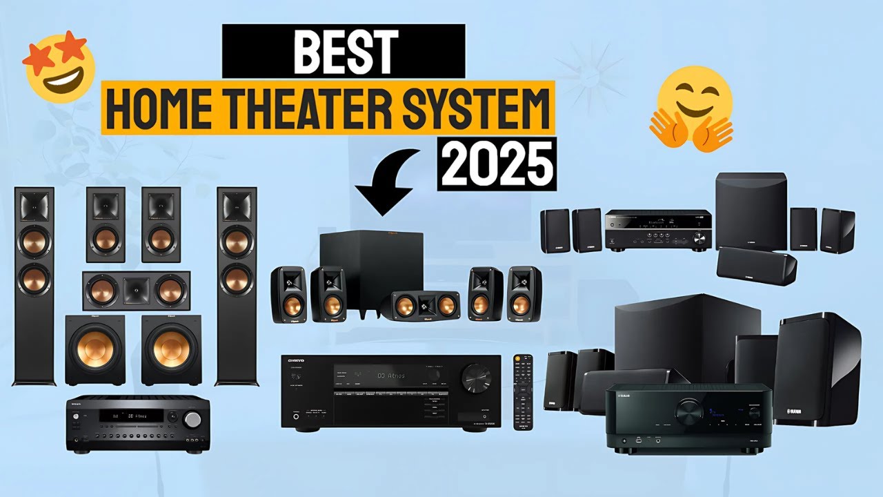 ✅ Best Home Theater System 2025 🔊 Top 5 Surround Sound Systems for Ultimate Movie Nights!