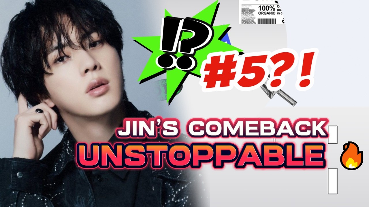 НЕВЕРОЯТНО! Kim Seokjin ворвался в ТОП-5 и взорвал весь мир! 😱🔥