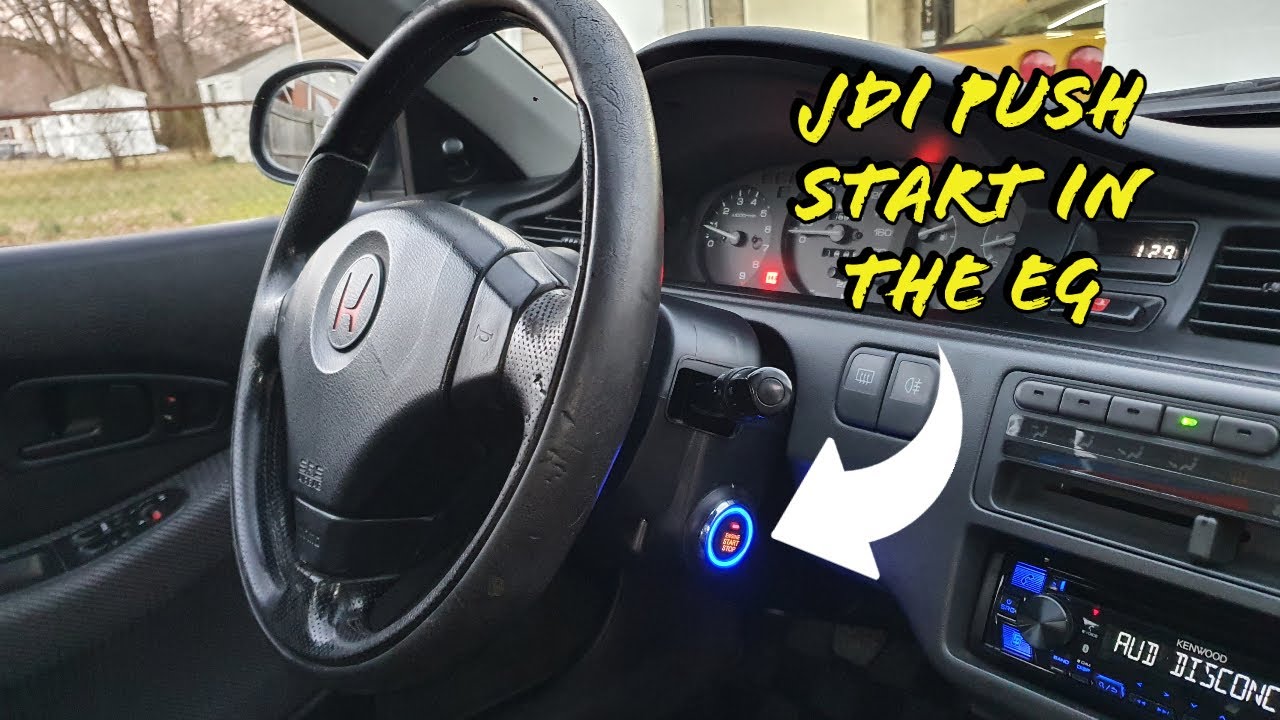 Установка EG Civic JDI Push Start