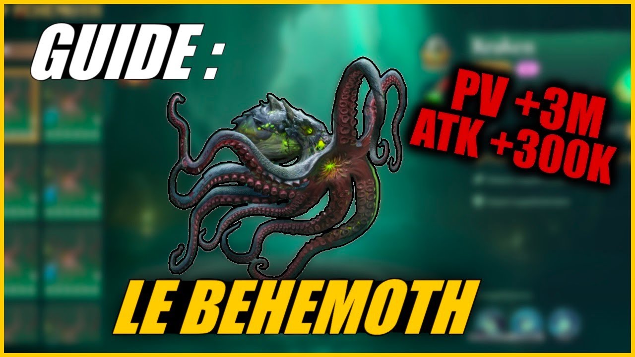TOUT SAVOIR SUR LE BEHEMOTH ! - Sea of Conquest FR