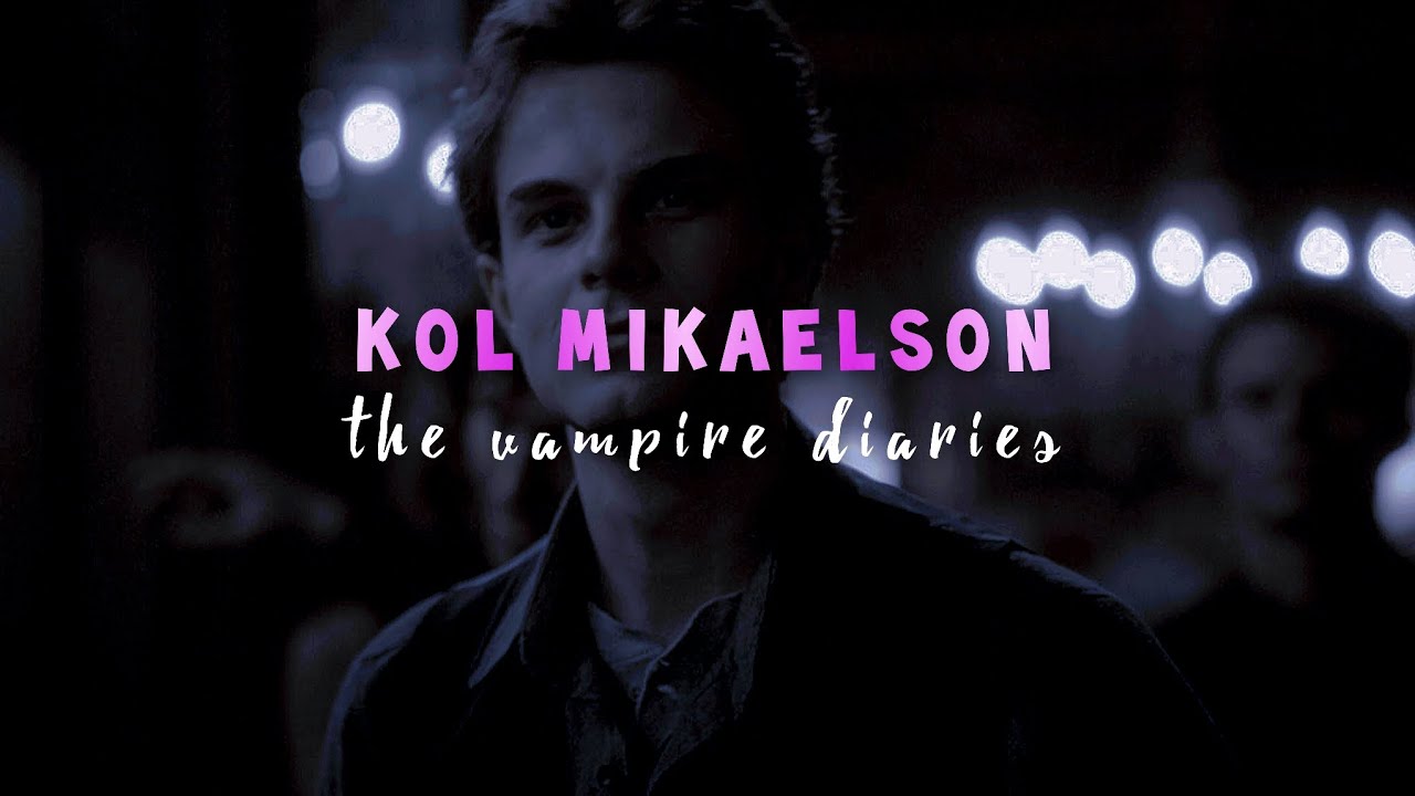 Kol Mikaelson - the vampire diaries scene pack