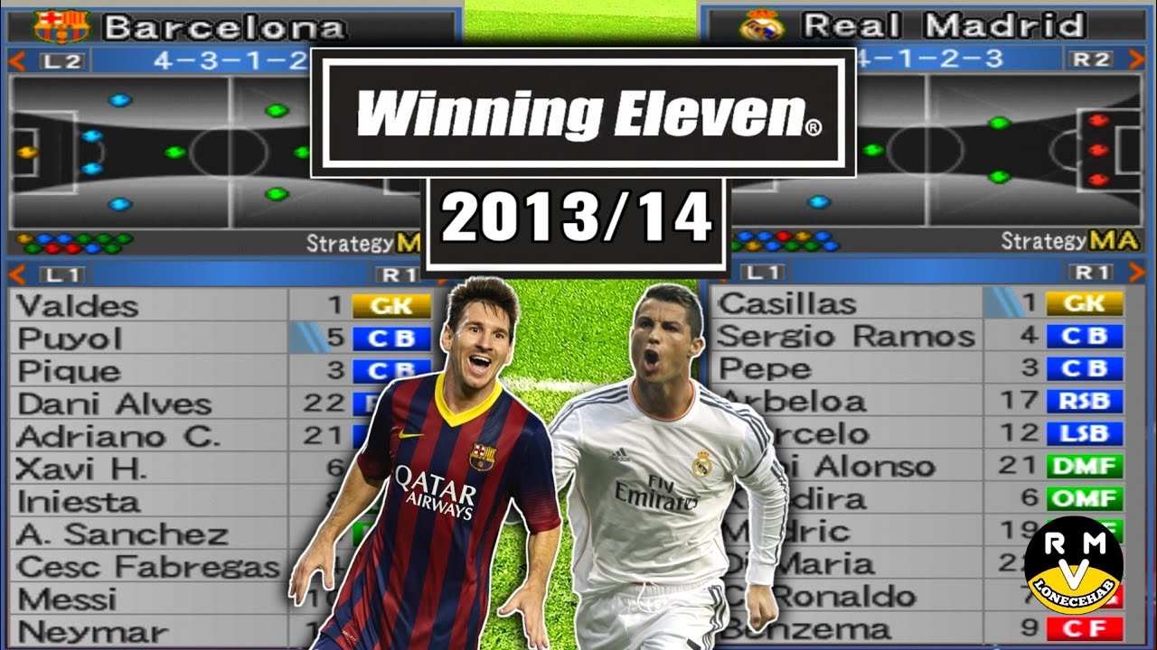 Winning Eleven Season 2013-2014 PS2 ISO