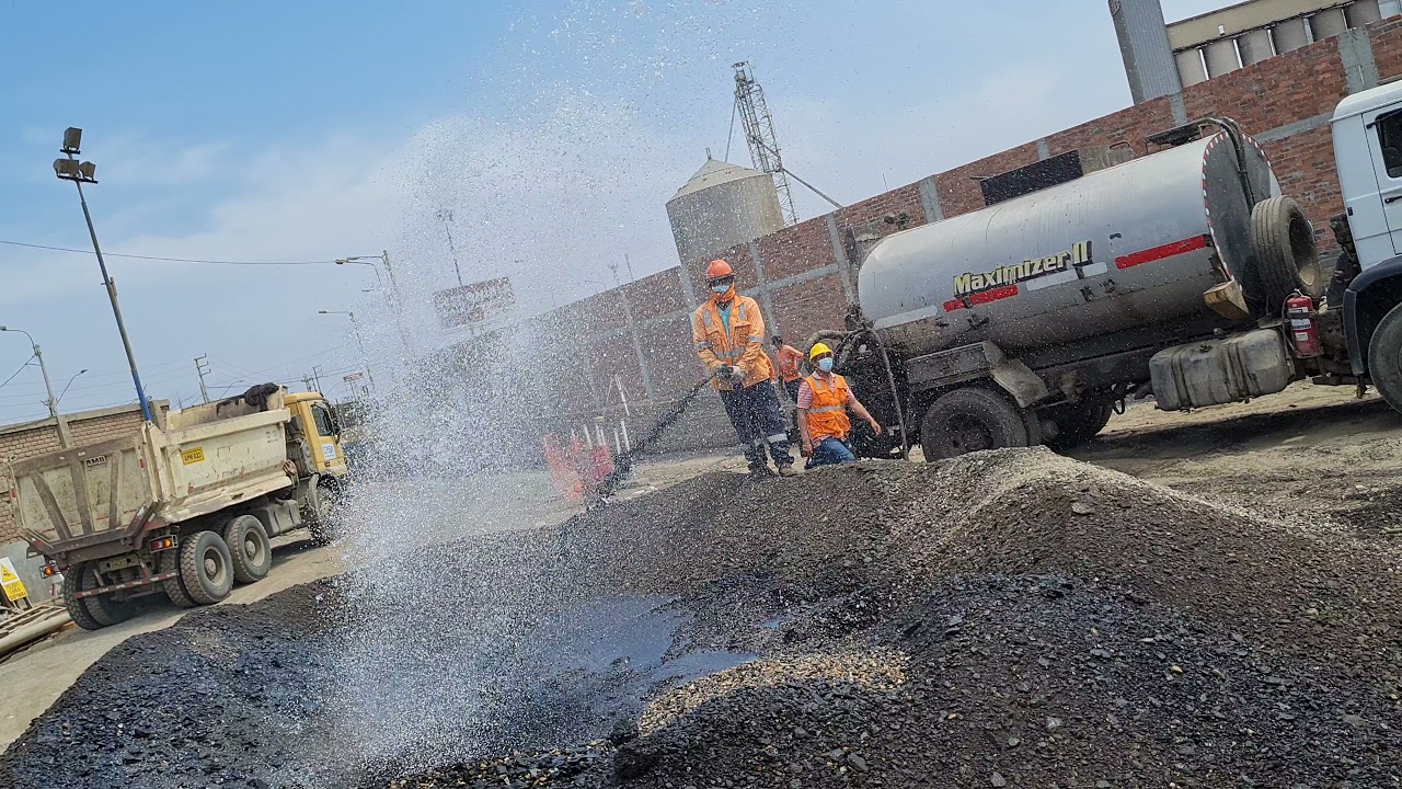 Preparación de asfalto en frío 🏗🚧🛣