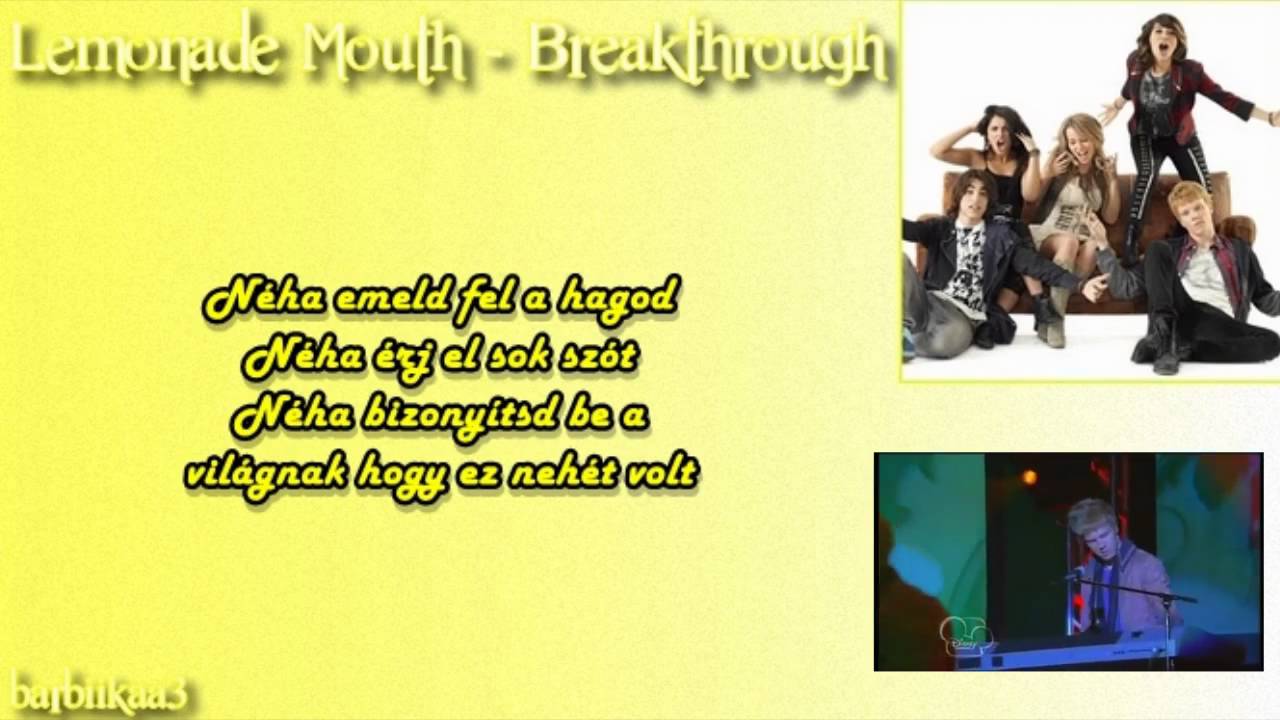 Lemonade Mouth - Breakthrough (magyar) 720p