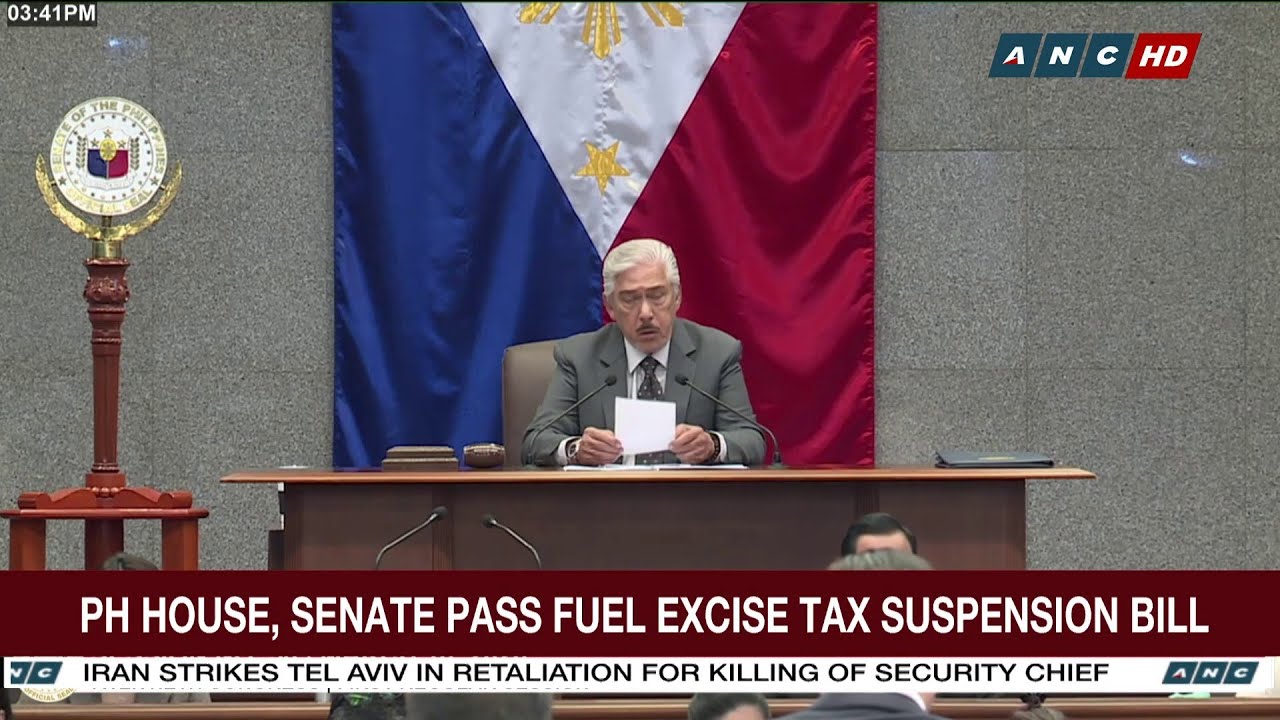 House, Senate pass fuel excise tax suspension bill | ANC