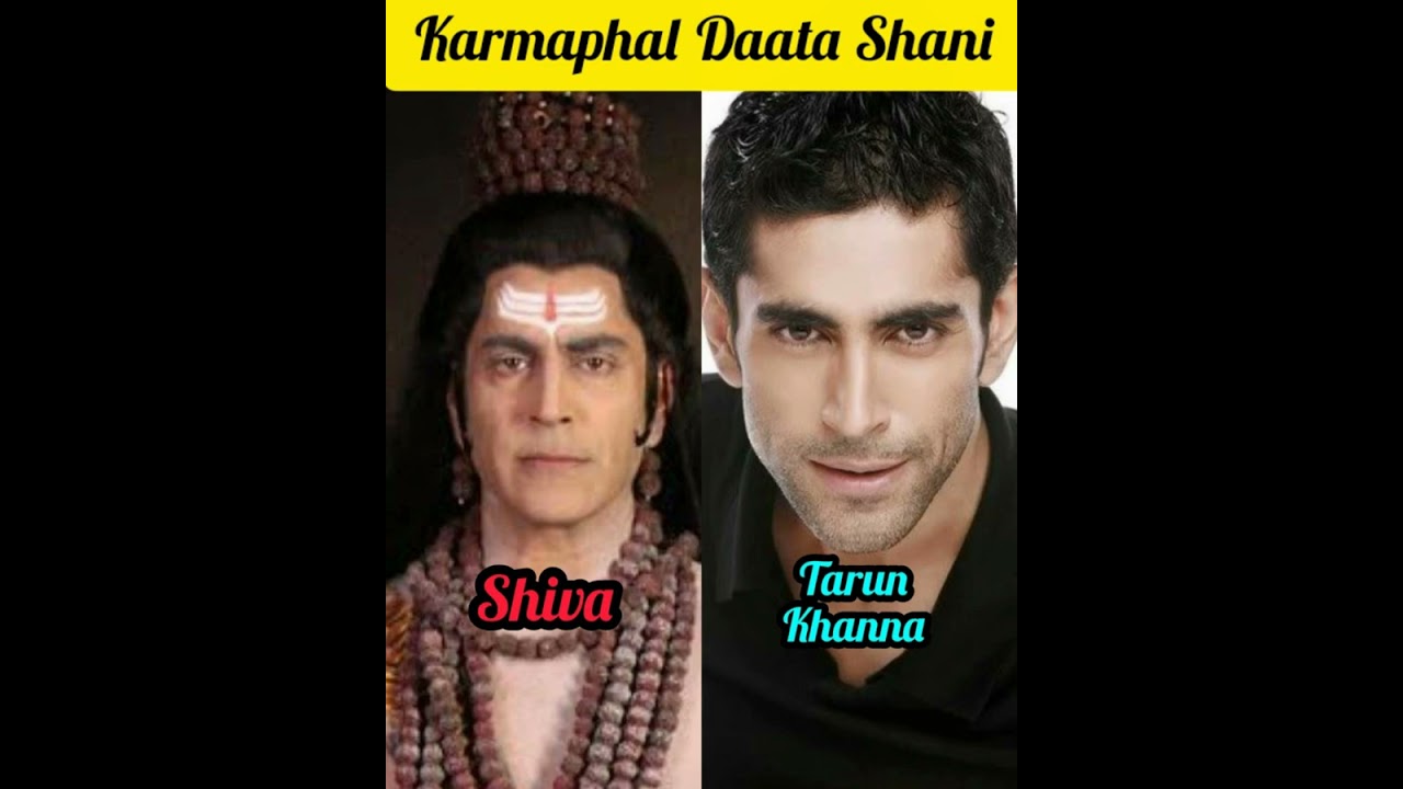 कर्मफल दाता शनि सिरियल Actors Reel VS Real Characters #shorts #shanidev #vishalyadav #viral