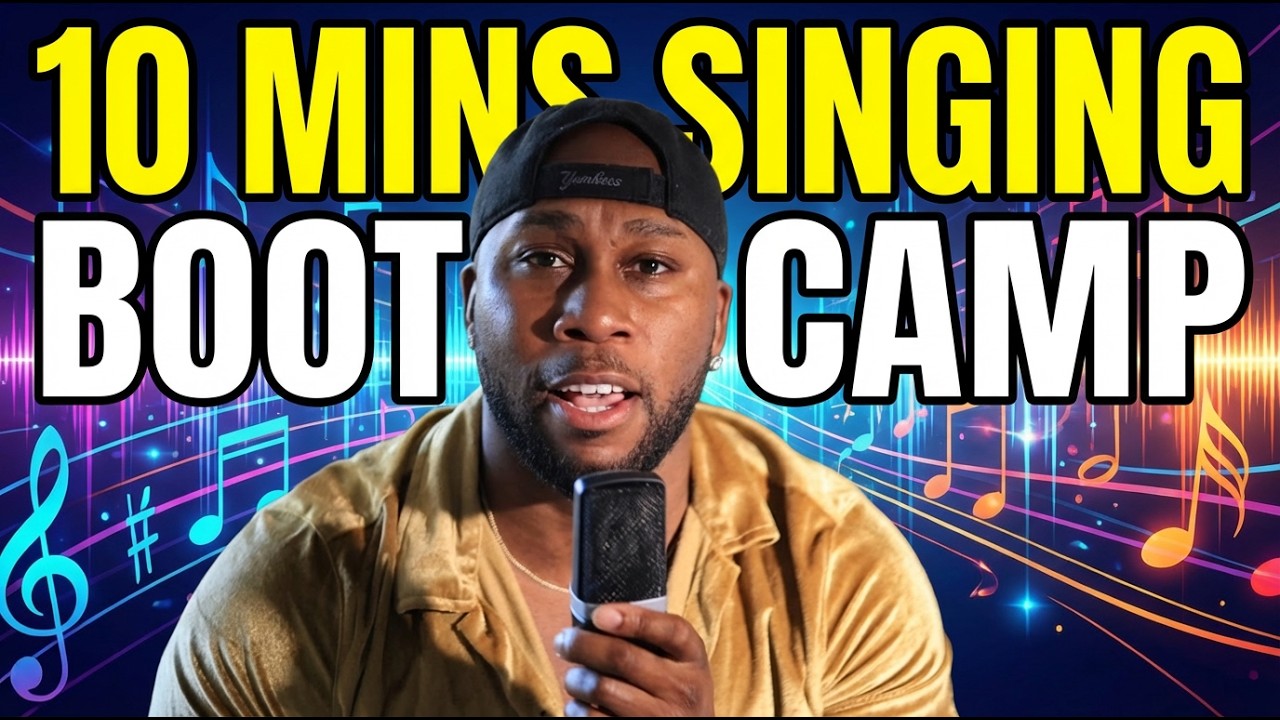 10 Mins Singing Bootcamp (Warm Up, Agility, Speed, Tone & Connecting)
