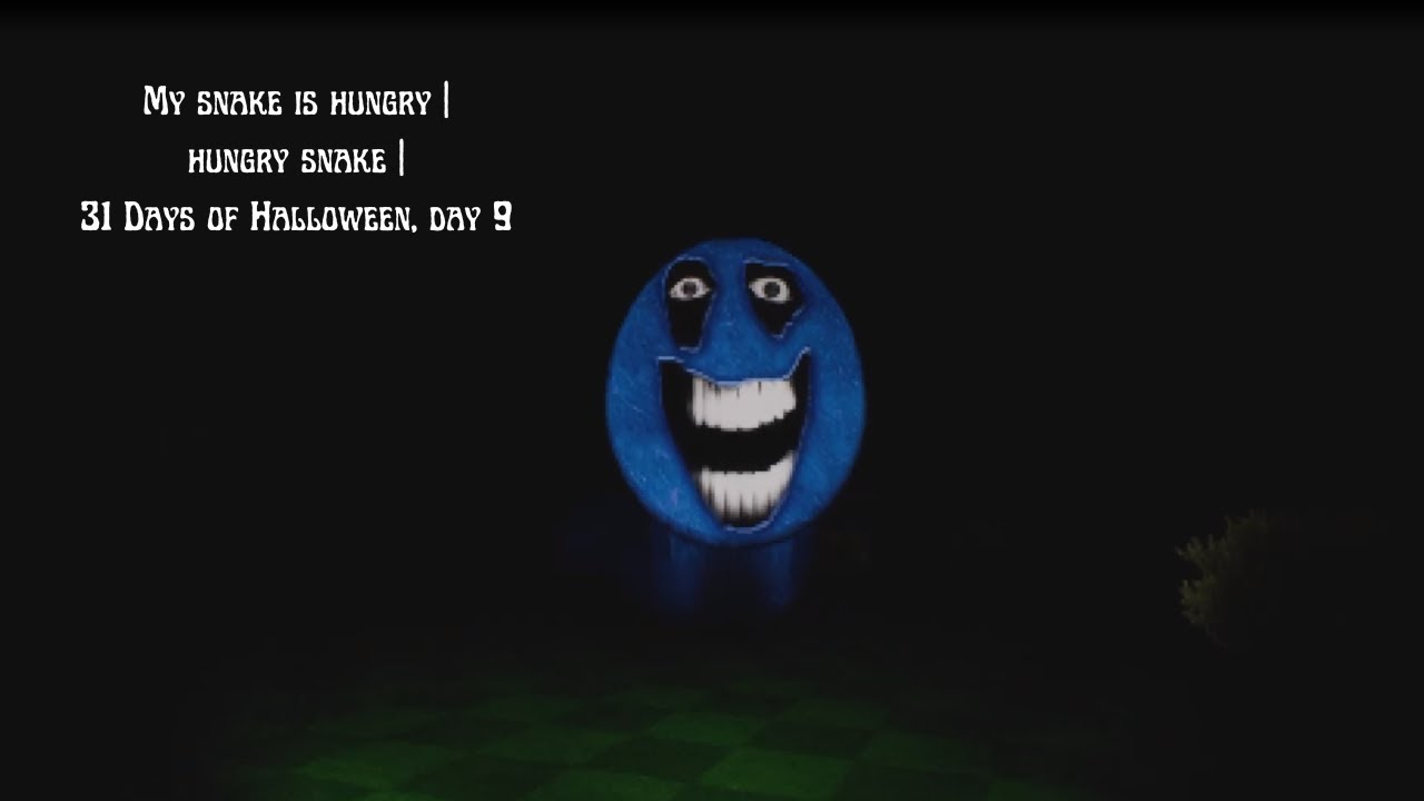 My Snake is Hungry | Hungry Snake | 31 Days of Halloween Day 9