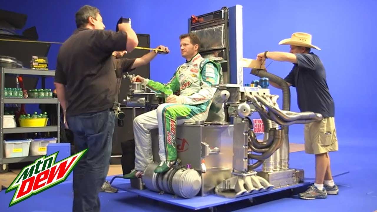 Mountain Dew Commercial - Behind The Scenes | Living Portraits