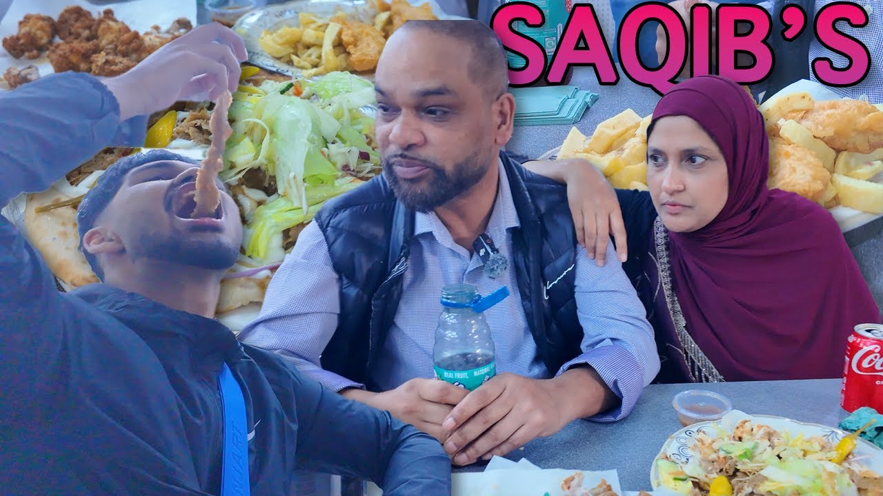 Trying Saqib's Kebab House in Birmingham!!