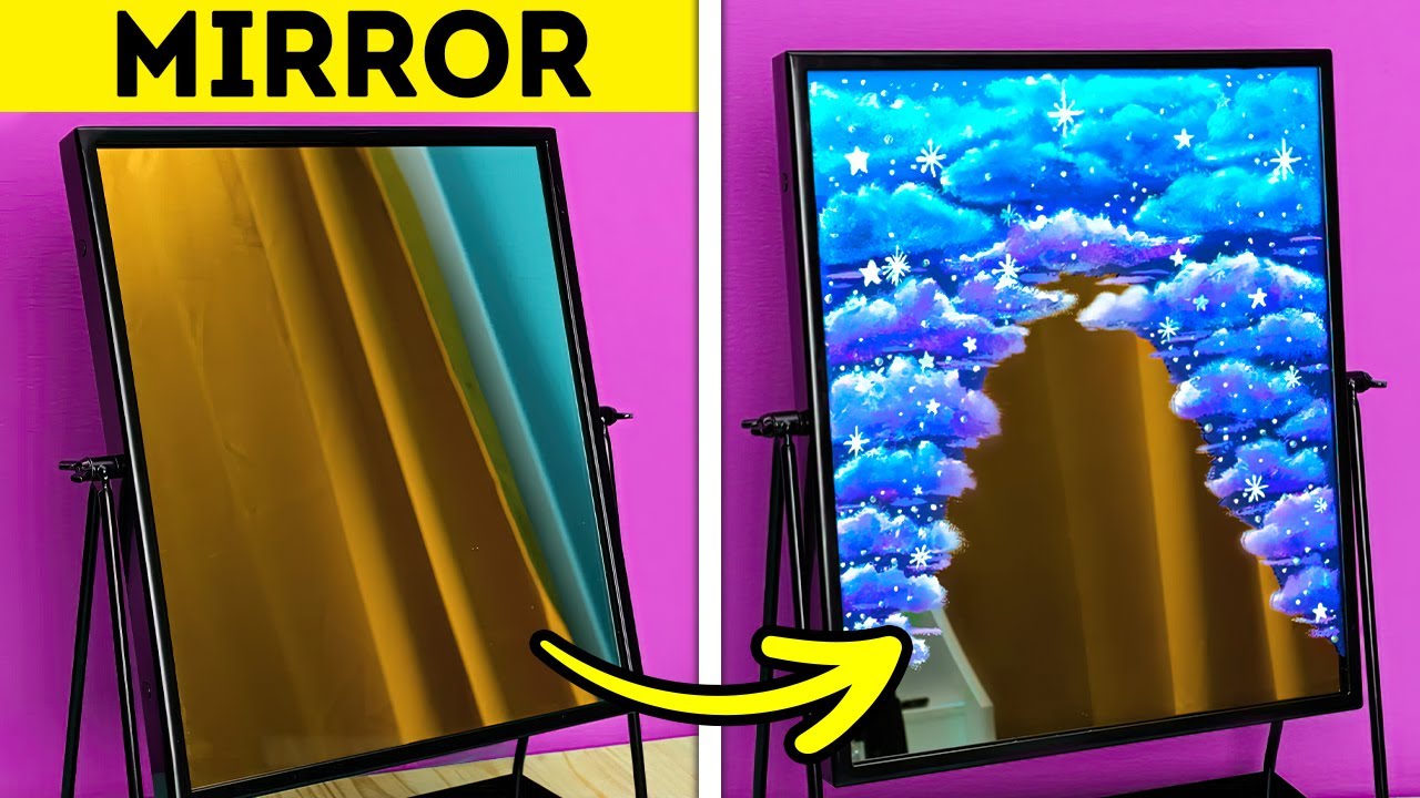 DECOR YOUR HOME WITH ART || Easy Painting Techniques To Brighten Your Room