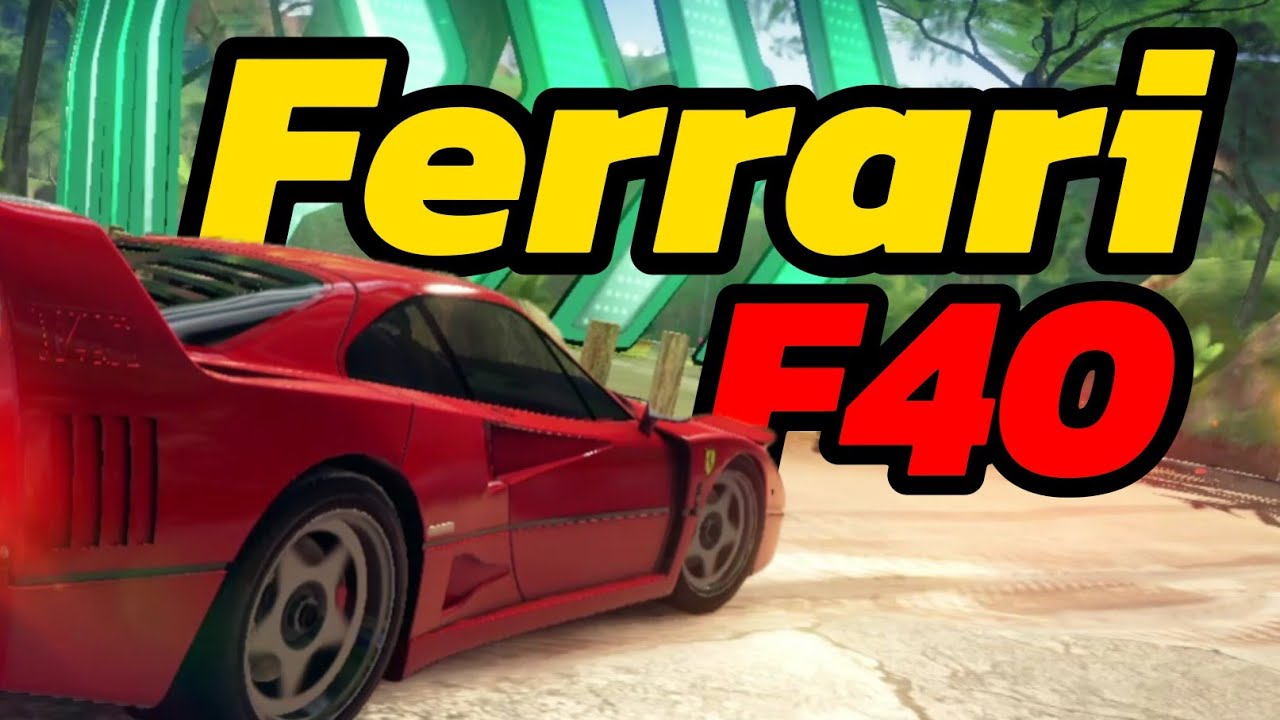 Ferrari F40 - Leyenda y Furia [Eurobeat] 