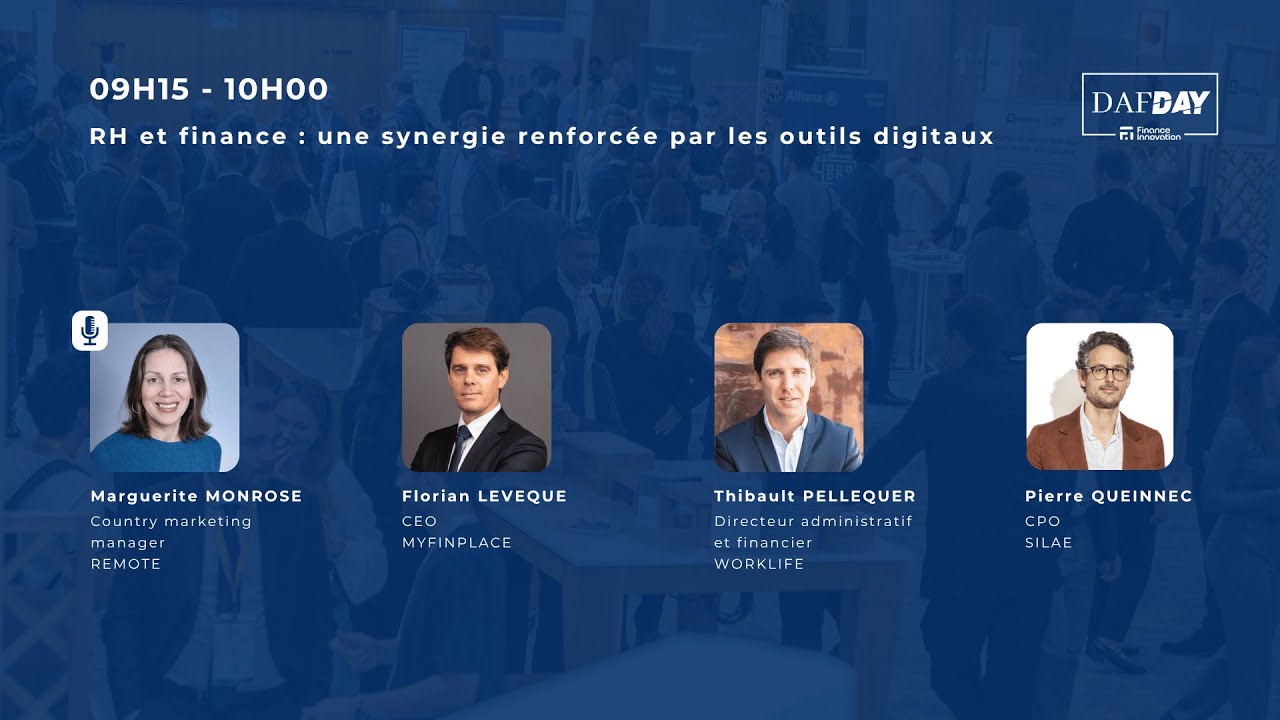 DAF Day - RH et finance : une synergie renforcée par les outils digitaux